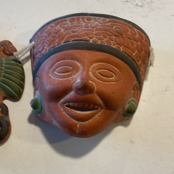 - Clay mask ceramic Aztec - Picture 2 of 12